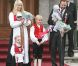  Le 17 mai 2006 lors de la Fête nationale à Asker, avec Ingrid, Marcus et Sverre. 
 Le 25 août 2011, le prince héritier Haakon de Norvège et la princesse Mette-Marit doivent célébrer leurs noces d'étain : 10 années d'un mariage et d'un amour parfaitement sereins, après des débuts controversés... 