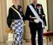  6 juin 2006, dîner de gala au palais, à Oslo. 
 Le 25 août 2011, le prince héritier Haakon de Norvège et la princesse Mette-Marit doivent célébrer leurs noces d'étain : 10 années d'un mariage et d'un amour parfaitement sereins, après des débuts controversés... 