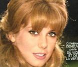 Catherine Deneuve, en couverture de Jours De France pour son numéro du 23 mars 1963. 