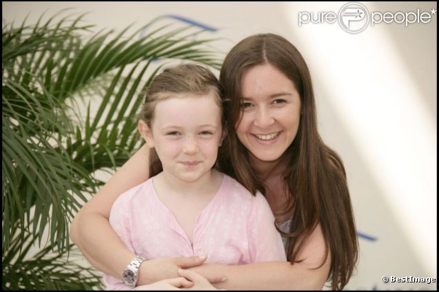 Emmanuelle Boidron et sa fille Leïa en juin 2008. 