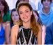 Solweig Rediger-Lizlow lors de sa première météo au Grand Journal de Canal , le 29 août 2011.