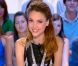Solweig Rediger-Lizlow lors de sa première météo au Grand Journal de Canal , le 29 août 2011.