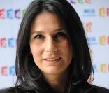 Marie Drucker lors de la conférence de presse annuelle de France Télévisions à Paris le 31 août 2011