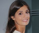 Tania Young lors de la conférence de presse annuelle de France Télévisions à Paris le 31 août 2011