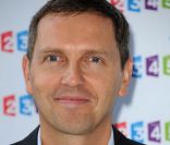 Thomas Hugues lors de la conférence de presse annuelle de France Télévisions à Paris le 31 août 2011