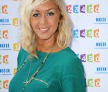 Enora Malagre lors de la conférence de presse annuelle de France Télévisions à Paris le 31 août 2011