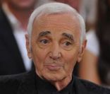 Le grand Charles Aznavourlors de l'enregistrement de Vivement Dimanche avec Charles Aznavour, à Paris, le 31 août 2011