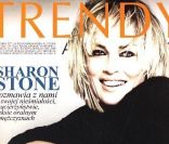 Sharon Stone, en couv\' du magazine polonais Trendy. Juin 2011.<br />