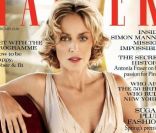 Sublime et pleine de grâce, Sharon Stone fait la Une du magazine britannique Tatler. Février 2010.<br />