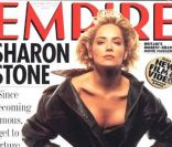 Sharon Stone en couverture de Empire. Septembre 1993.<br />