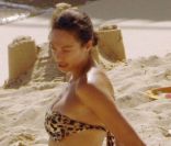 Sharlely Becker a profité de quelques jours de repos à Majorque au mois d'août avec son mari Boris et son fils Amadeus 