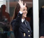 Marie Cavallier, épouse de Joachim de Danemark, visite le service d'urgence du pays. 3 septembre 2011