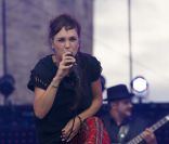 Zaz, à La Rochelle, le 13 juillet 2011. 