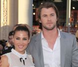 Le couple Chris Hemsworth-Elsa Pataky à la première de  Captain America : The First Avenger  à Los Angeles le 19 juin dernier