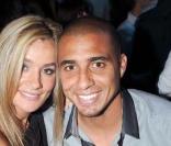 David Trezeguet et sa femme 