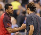 Jo-Wilfried Tsonga a été éliminé par Roger Federer lors de son quart de finale le 8 septembre 2011 à l'US Open 2011