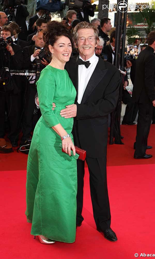 John Hurt et sa femme Anne
