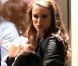 L'actrice Natalie Portman et le danseur Benjamin Millepied à Paris, avec leur fils Aleph. Ils se sont rendus au restaurant Market. 7 septembre 2011