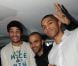 Joakim Noah, Tony Parker et Nicolas Batum au Queen à Paris le 19 septembre 2011