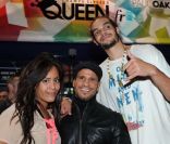 Amel Bent et Joakim Noah au Queen à Paris le 19 septembre 2011