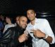 Tony Parker et Nicolas Batum au Queen à Paris le 19 septembre 2011