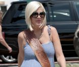 Enceinte de son troisième enfant, Tori Spelling a organisé sa baby shower le 17 septembre 2011 à Malibu.<br />