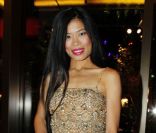 Vanessa Mae lors de l'inauguration du Mandarin Oriental Paris. 22 septembre 2011