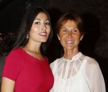 Yasmine Besson et Sylvie Rousseau lors de l'inauguration du Mandarin Oriental Paris. 22 septembre 2011