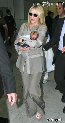 Cate Blanchett et son dernier petit garçon Ignatus Martin