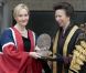 La princesse Anne étrenne sa présidence avec J.K. Rowling, émue et remarquable