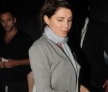 Sadie Frost à la sortie d\'un restaurant à Londres le 27 septembre 2011<br />