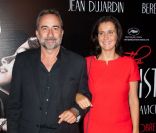 Antoine Duléry et Pascale Pouzadoux lors de la projection de The Artist, le 28 septembre 2011.