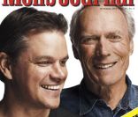 Clint Eastwood et Matt Damon, le réalisateur et son acteur dans <em>Invictus</em>, apparaissent en Une du magazine Men\'s Journal. Novembre 2010.<br />