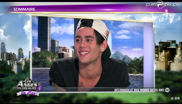 Simon dans les Anges de la télé réalité, vendredi 30 septembre 2011 sur NRJ 12
