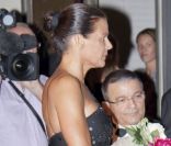 Caroline de Monaco et Stéphanie lors du 30e anniversaire du Théâtre Princesse Grace, le 3 octobre 2011.