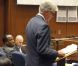 Procès du docteur Conrad Murray accusé d'homicide involontaire sur Michael Jackson à Los Angeles le 3 octobre 2011 - ici Conrad Murray 