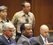 Procès du docteur Conrad Murray accusé d'homicide involontaire sur Michael Jackson à Los Angeles le 3 octobre 2011 - ici Conrad Murray 