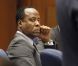 Procès du docteur Conrad Murray accusé d'homicide involontaire sur Michael Jackson à Los Angeles le 3 octobre 2011 - ici Conrad Murray 