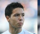 Samir Nasri et Tatiana Golovin