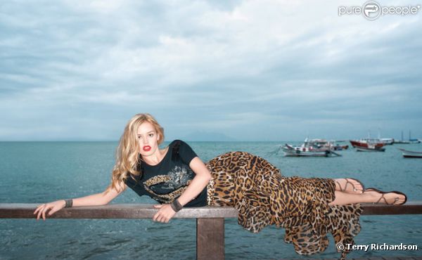 Georgia May Jagger pose devant l'objectif de Terry Richardson pour la campagne été 2012 de la marque Bo.Bô.