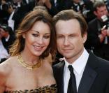 Christian Slater et Tamara Mellon