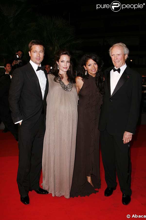 Brad Pitt, Angelina Jolie, Clint Eastwood et sa femme