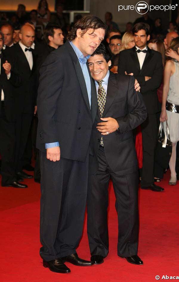 Emir Kusturica et Maradonna