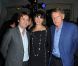 Fabrice Santoro, Anne Vogt-Bordure et PPDA lors de la quatrième édition du Prix Meurice pour l'art contemporain, le 10 octobre 2011.