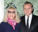 Amanda Lear et Jean-Charles de Castelbajac lors de la quatrième édition du Prix Meurice pour l'art contemporain, le 10 octobre 2011.