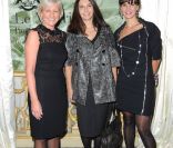 Franka Holtmann, Nathalie Garçon et Anne Vogt-Bordure à la quatrième édition du Prix Meurice pour l'art contemporain. Le lundi 10 octobre 2011