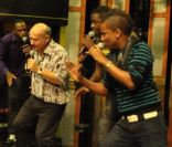Toute la troupe de Sing Off et Michel Jonasz dans Sing Off, samedi 15 octobre 2011 sur France 2