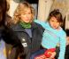 Karin Viard sur le tournage de Polisse.