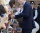 Lors de sa visite au Royal Marsden Hospital à Sutton le 29 septembre 2011 avec son mari le prince William, pour y inaugurer le service Oak Centre for Children and Young People, la duchesse Catherine de Cambridge avait fait forte impression.