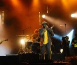 Sly Johnson, à L'Olympia de Paris, le 17 octobre 2011.